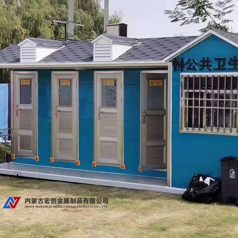 内蒙古移动厕所厂家​的建材需选用环保耐用的材料来建造移动厕所